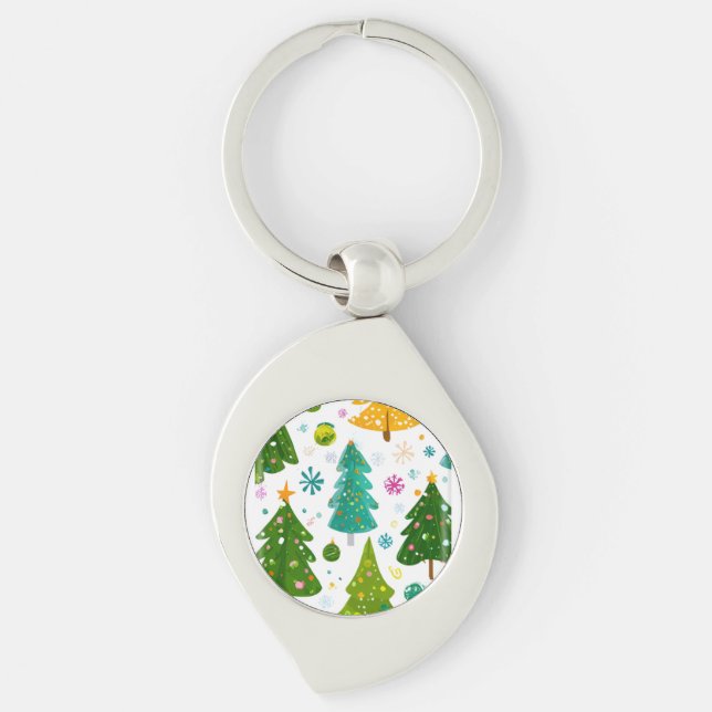 Porte-clés de Noël – Charme festif dans votre poch (Devant)
