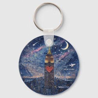 Porte-clés de NYC à Seattle