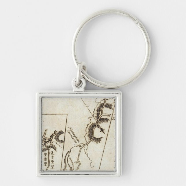 Porte-clés De Philadelphie à Annapolis Md 58 (Devant)