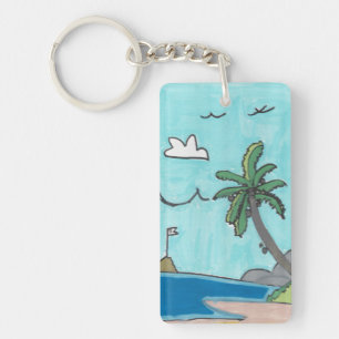 Porte-clés de plage