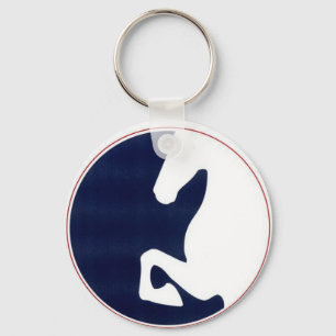 Porte-clés de R et de logo de R