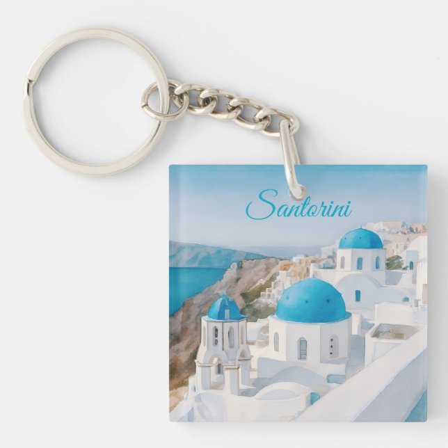 Porte-clés de Santorin (Devant)
