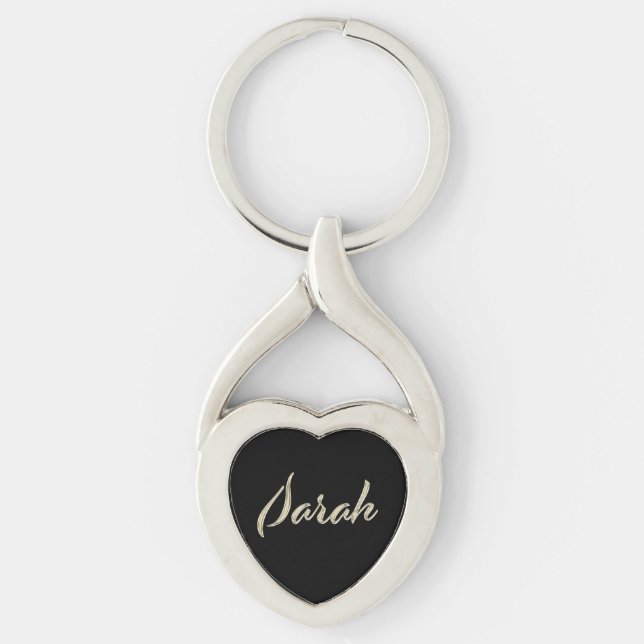 Porte-clés de Sarah White Gold (Devant)