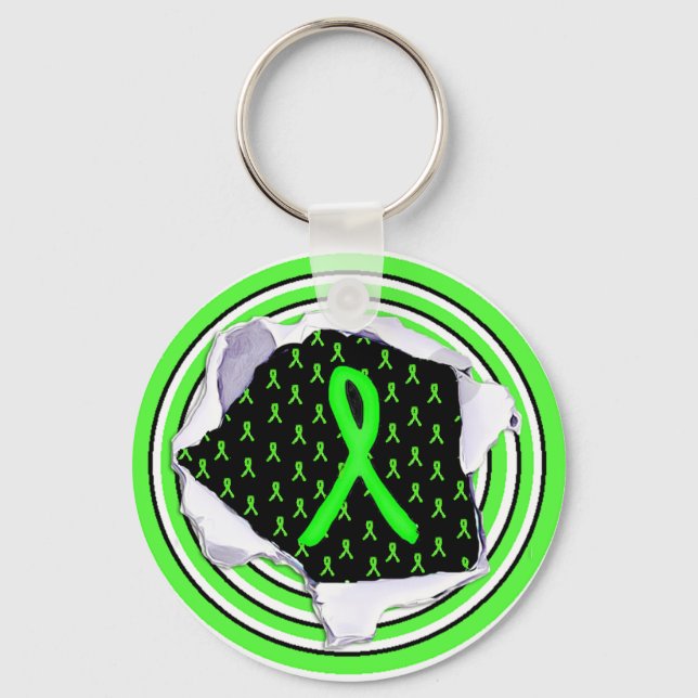 Porte-clés de sensibilisation à la maladie de Lyme (Recto)