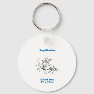 PORTE-CLÉS DE SIGNE D'ÉTOILE DE SAGITTAIRE