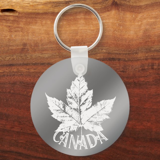 Porte-clés de souvenir cool du Canada Cadeaux pers (Recto)