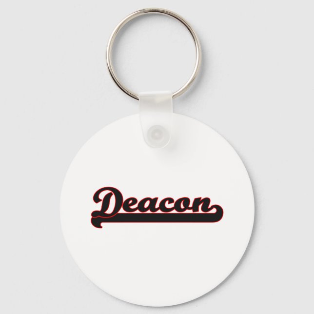 Porte-clés Deacon Classic Job Design (Recto)
