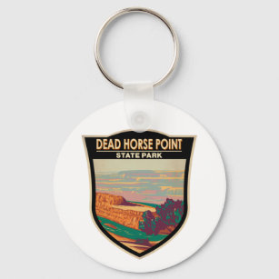 Porte-clés Dead Horse Point State Park Utah Vintage