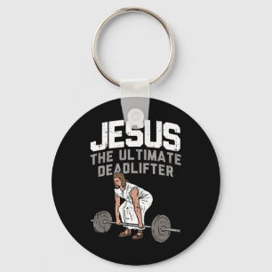 Porte-clés Deadlift Jesus I Christian Weighlifting Travail dr
