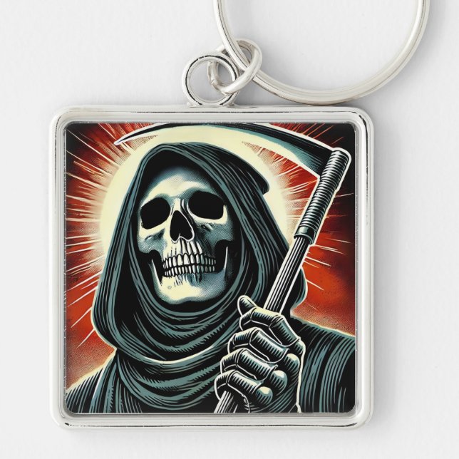 Porte-clés death character illustration (Devant)
