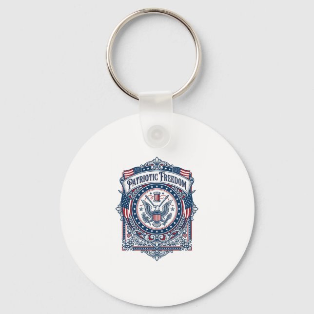 Porte-clés Débardeur graphique vectoriel du cercle de couture (Recto)