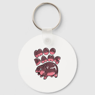 Porte-clés Débardeur Hippo bébé mignon