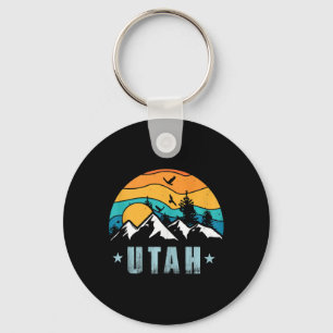 Porte-clés Débardeur rétro vintage Utah Montagnes Randonnée