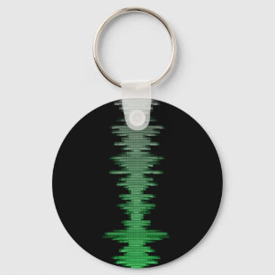 Porte-clés Decbels Sound Wave Green