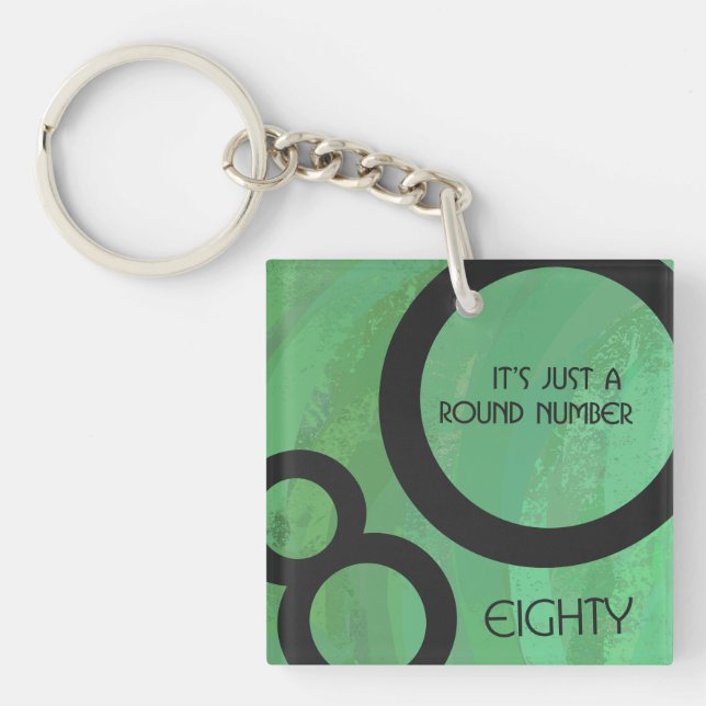 Porte-clés Décennie verte 80e anniversaire (Devant)