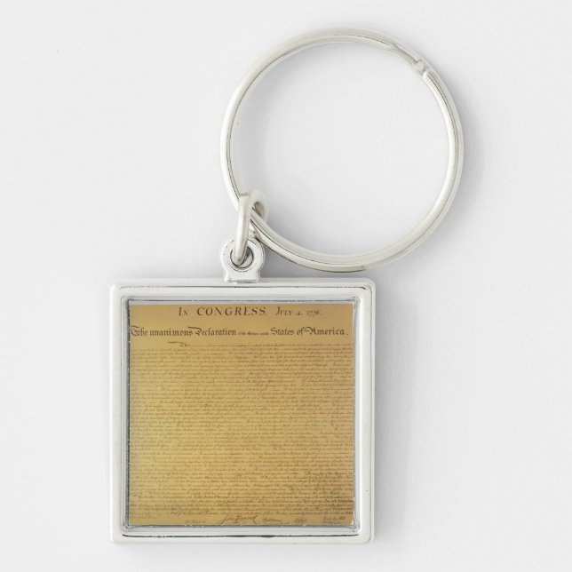 Porte-clés Déclaration d'indépendance (Devant)