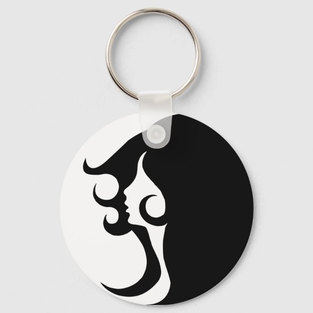 Porte-clés Deco mod woman (Recto)