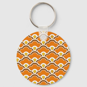 Porte-clés Déco Saint-Jacques Chinois, Mandarin Orange