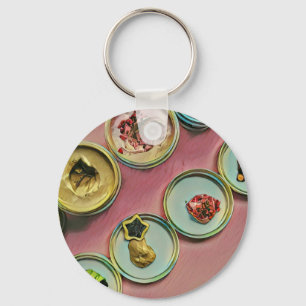 Porte-clés Décor de la boutique de crème glacée