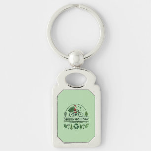 Porte-clés Décor de Noël écologique   Green Holiday Art