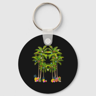 Porte-clés Décorez Les Palmiers Tropical Hawaï Noël En Juille