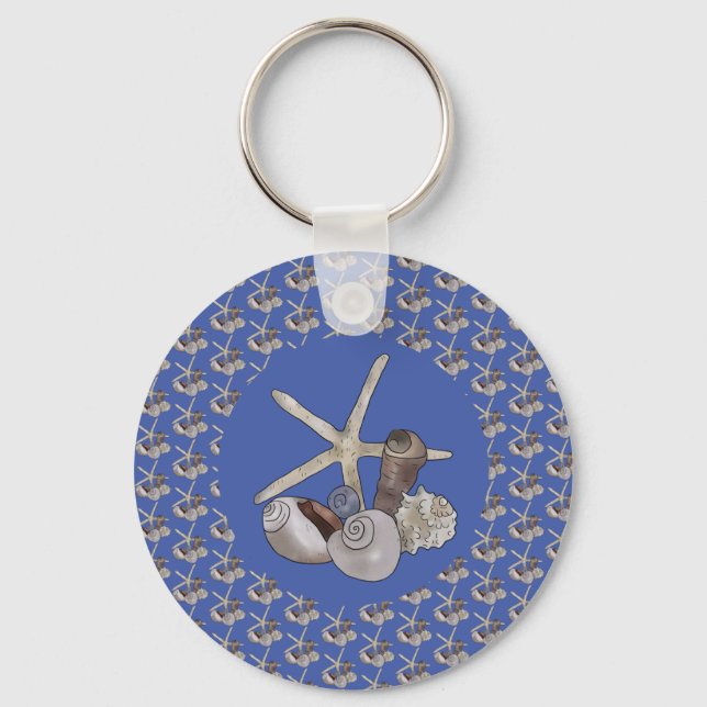 Porte-clés Découverte de plage (Recto)
