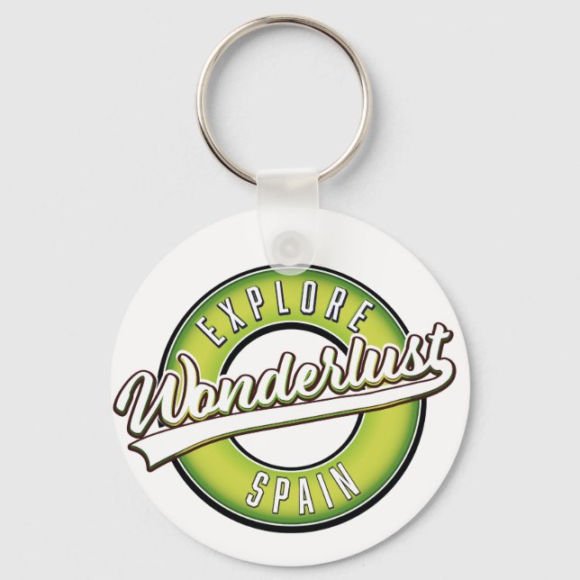Porte-clés Découvrez l'Espagne Merveilleuse (Recto)