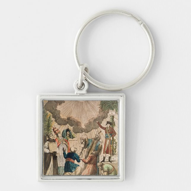 Porte-clés Décret instituant la liberté de culte (Devant)