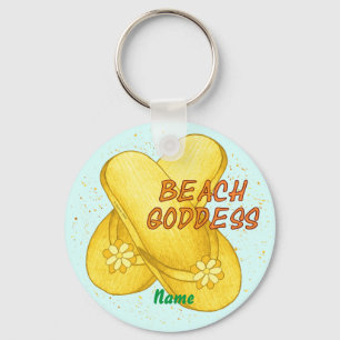 Porte-clés Déesse de plage