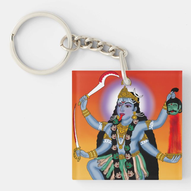 Porte-clés déesse Kali (Devant)
