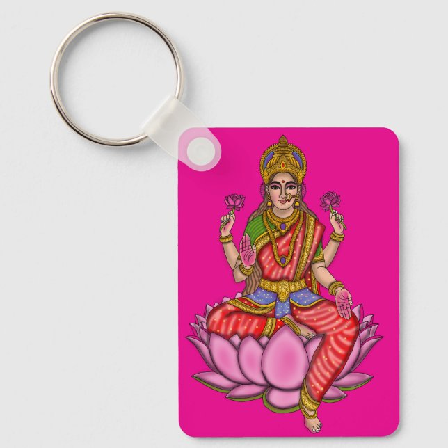 Porte-clés déesse Lakshmi (Recto)