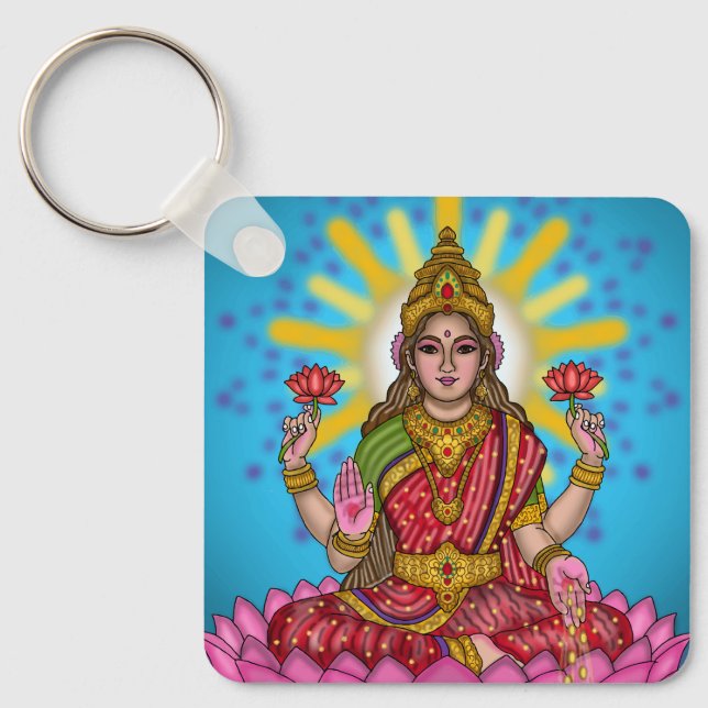 Porte-clés déesse Lakshmi (Recto)