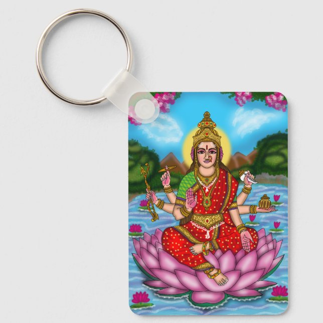 Porte-clés déesse Lakshmi (Recto)