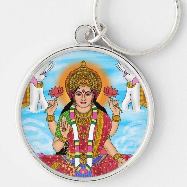 Porte-clés déesse Lakshmi (Devant)