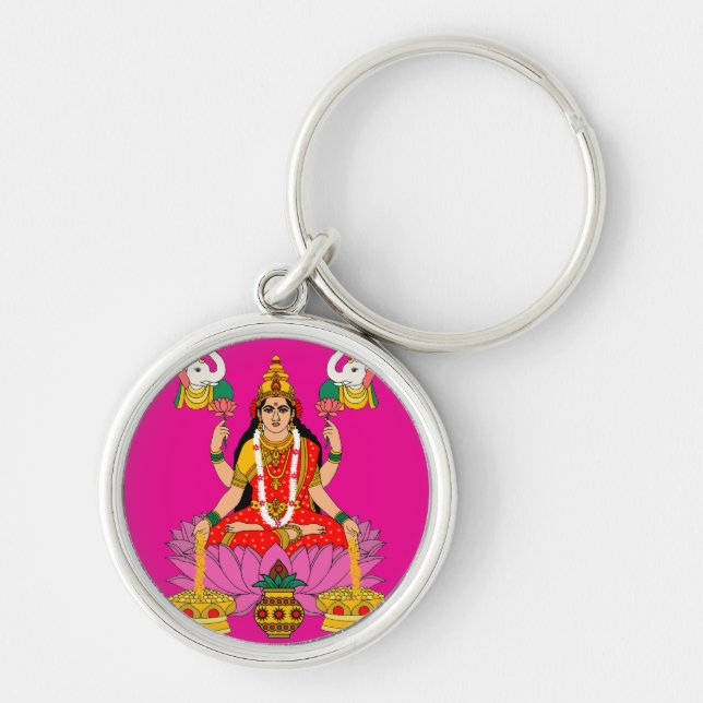 Porte-clés déesse Lakshmi (Devant)
