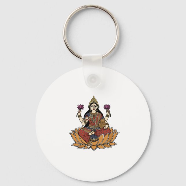 Porte-clés Déesse Laxmi (Recto)