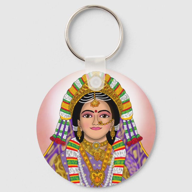 Porte-clés déesse Radha (Recto)