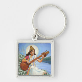 Porte-clés Déesse Sarasvati