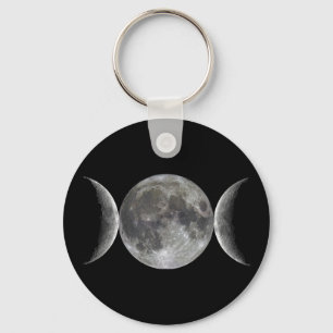 Porte-clés Déesse Triple Moon