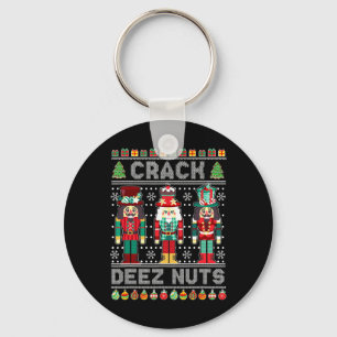 Porte-clés Deez Nuts Nutcracker Fun Vilain Noël