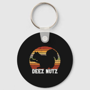 Porte-clés Deez Nutz Casse-noix Écureuil Gopher Chipmunk Dees