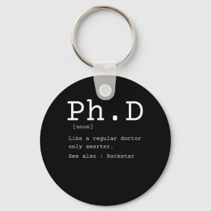 Porte-clés Définition de doctorat philosophie docteur profess