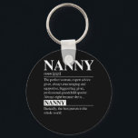 Porte-clés Définition de la nounou Cadeaux de la Fête des mèr<br><div class="desc">Trying to find the words to describe nanny ? This mother's day shirt is a parfait statement ! Surprise nanny with this top as a gift that she'll definitely love. Ta tenue veut que tu fasses des leave ou speechless.</div>