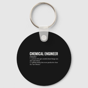 Porte-clés Définition de la profession d'ingénieur chimiste I