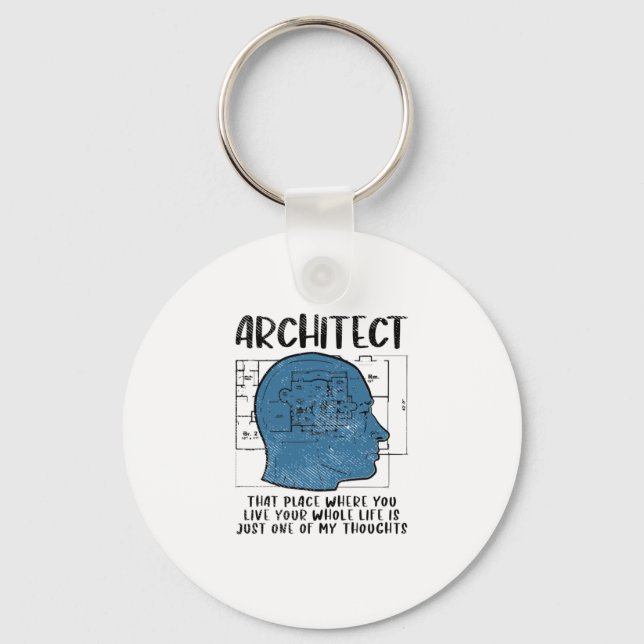 Porte-clés Définition de l'architecte (Recto)