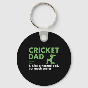 Porte-clés Définition de papa de sport Cricket