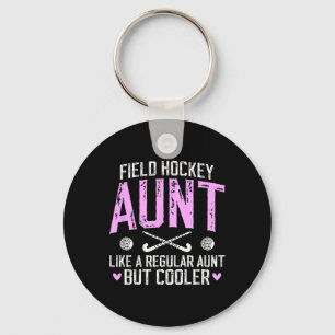 Porte-clés Définition de tante de hockey sur gazon Joueuse de