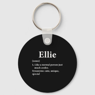 Porte-clés Définition du prénom Ellie