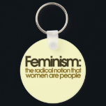Porte-clés Définition féministe<br><div class="desc">Définition du féminisme</div>