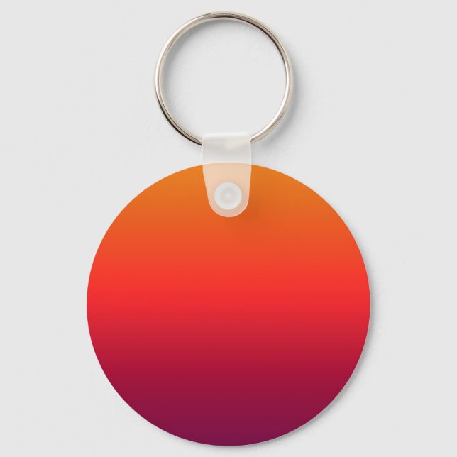 Porte-clés Dégradé Ombre de gloire du matin (Recto)
